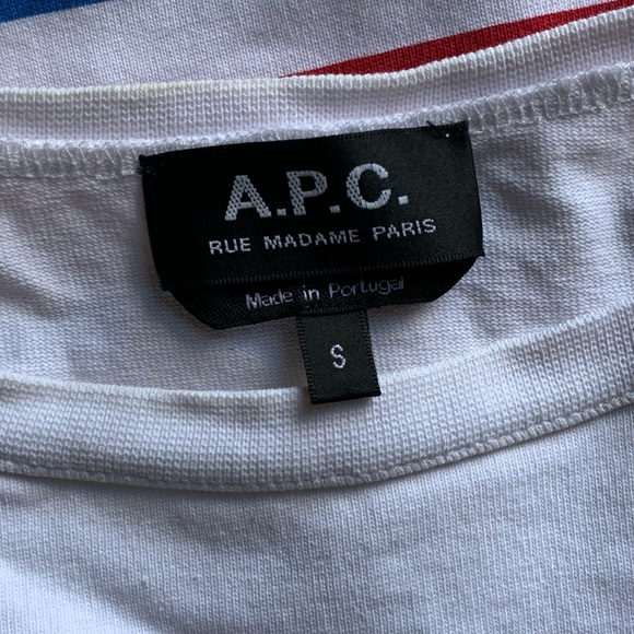 APC Striped T-Shirt - Picture 4 of 4